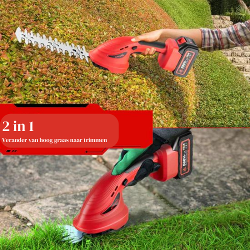 Elektrische Handheggenschaar - 2 in 1