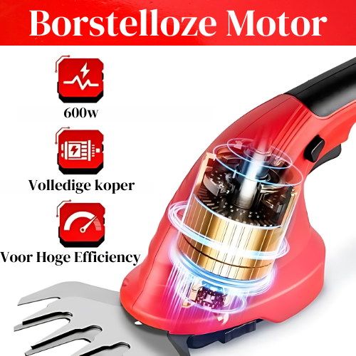 Elektrische Handheggenschaar - 2 in 1