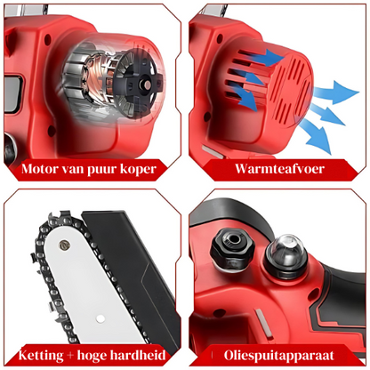 Mini Kettingzaag - 6 Inch